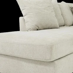 Ygo Hoeksalon CUBA Longchair Links Mito Beige| Hoeksalons