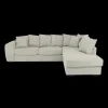 Ygo Hoeksalon CUBA Longchair Rechts Mito Beige| Hoeksalons