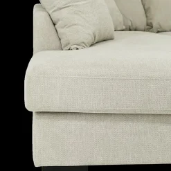 Ygo Hoeksalon CUBA Longchair Rechts Mito Beige| Hoeksalons