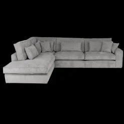 Ygo Hoeksalon CYLLENE Longchair Links Grijs| Hoeksalons