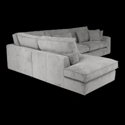 Ygo Hoeksalon CYLLENE Longchair Links Grijs| Hoeksalons
