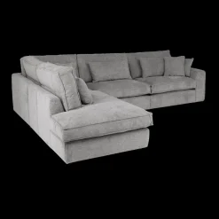 Ygo Hoeksalon CYLLENE Longchair Links Grijs| Hoeksalons