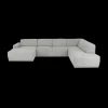 Ygo Hoeksalon DALI Longchair Links Grijs| Hoeksalons
