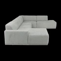 Ygo Hoeksalon DALI Longchair Links Grijs| Hoeksalons