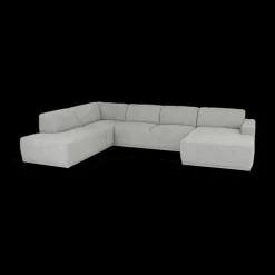 Ygo Hoeksalon DALI Longchair Rechts Grijs| Hoeksalons