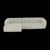Ygo Hoeksalon DILARA Longchair Links B302 Beige| Hoeksalons