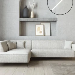 Ygo Hoeksalon FRISCO Hoek Links Fossil Grey B308| Hoeksalons