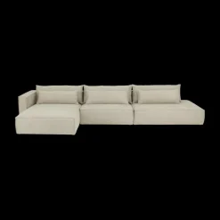 Ygo Hoeksalon GAELLE Longchair Links Retro Bliss B416| Hoeksalons