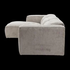 Ygo Hoeksalon GASTON Greige Longchair Links B311| Hoeksalons