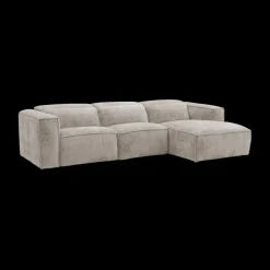 Ygo Hoeksalon GASTON Greige Longchair Rechts B311| Hoeksalons