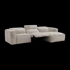 Ygo Hoeksalon GASTON Greige Longchair Rechts B311| Hoeksalons