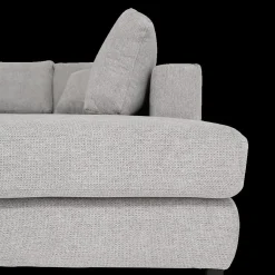Ygo Hoeksalon GRANADA Longchair Rechts Grijs| Hoeksalons