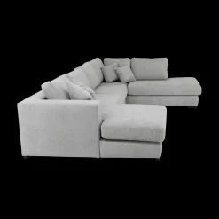 Ygo Hoeksalon GRANADA Longchair Links Grijs| Hoeksalons