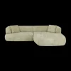 Ygo Hoeksalon HAZARD Papyrus Longchair Rechts B310| Hoeksalons