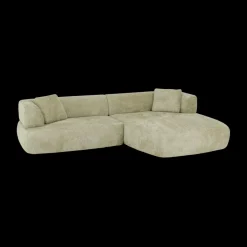 Ygo Hoeksalon HAZARD Papyrus Longchair Rechts B310| Hoeksalons