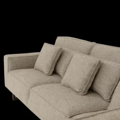 Ygo Hoeksalon KIRUNA Hoek Rechts Taupe B289| Hoeksalons