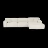 Ygo Hoeksalon KOKOMO Longchair Rechts Cream| Hoeksalons