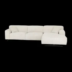 Ygo Hoeksalon KOKOMO Longchair Rechts Cream| Hoeksalons