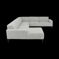 Ygo Hoeksalon MATEO Longchair Links Grijs| Hoeksalons