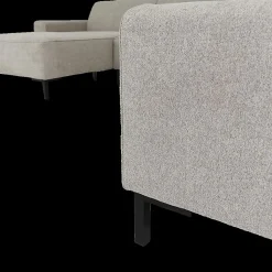 Ygo Hoeksalon MATEO Longchair Links Grijs| Hoeksalons