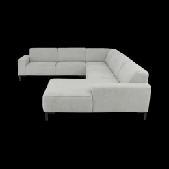 Ygo Hoeksalon MATEO Longchair Rechts Grijs| Hoeksalons