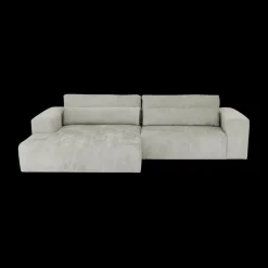 Ygo Hoeksalon ODILON Naturel Longchair Links B302| Hoeksalons