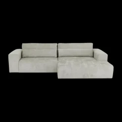 Ygo Hoeksalon ODILON Naturel Longchair Rechts B302| Hoeksalons