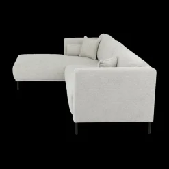 Ygo Hoeksalon ONNI Longchair Links Greige| Hoeksalons