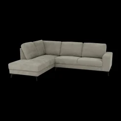 Ygo Hoeksalon PADUA Taupe Longchair Links B262| Hoeksalons