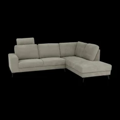 Ygo Hoeksalon PADUA Taupe Longchair Rechts B262| Hoeksalons
