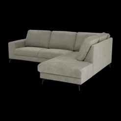 Ygo Hoeksalon PADUA Taupe Longchair Rechts B262| Hoeksalons