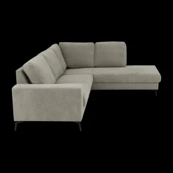 Ygo Hoeksalon PADUA Taupe Longchair Rechts B262| Hoeksalons