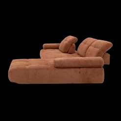 Ygo Hoeksalon PIERROT Longchair Rechts Coral B324| Hoeksalons