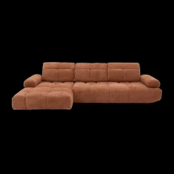 Ygo Hoeksalon PIERROT Longchair Links Coral B324| Hoeksalons