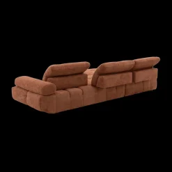 Ygo Hoeksalon PIERROT Longchair Links Coral B324| Hoeksalons