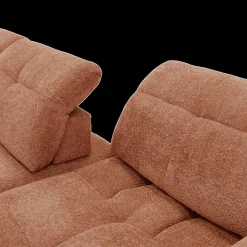 Ygo Hoeksalon PIERROT Longchair Links Coral B324| Hoeksalons