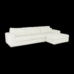 Ygo Hoeksalon PLUSS Longchair Rechts Wit| Hoeksalons