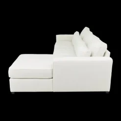 Ygo Hoeksalon PLUSS Longchair Rechts Wit| Hoeksalons