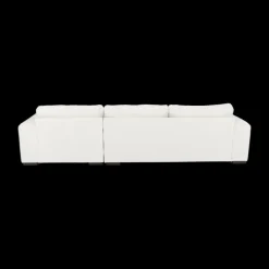 Ygo Hoeksalon PLUSS Longchair Rechts Wit| Hoeksalons