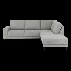 Ygo Hoeksalon SEVILLA Longchair Rechts Dolphin Grijs| Hoeksalons