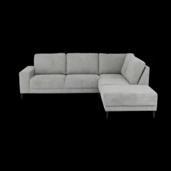 Ygo Hoeksalon SEVILLA Longchair Rechts Dolphin Grijs| Hoeksalons