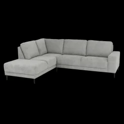Ygo Hoeksalon SEVILLA Longchair Links Dolphin Grijs| Hoeksalons