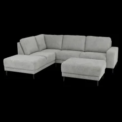 Ygo Hoeksalon SEVILLA Longchair Links Dolphin Grijs| Hoeksalons