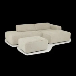 Ygo Hoeksalon SMILE Longchair Rechts Anthology Beige B260| Hoeksalons