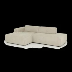 Ygo Hoeksalon SMILE Longchair Links Anthology Beige B260| Hoeksalons