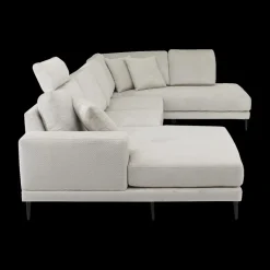 Ygo Hoeksalon SYLVESTER Longchair Links Movie 196 Shell B372| Hoeksalons