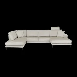 Ygo Hoeksalon SYLVESTER Longchair Rechts Movie 196 Shell B372| Hoeksalons