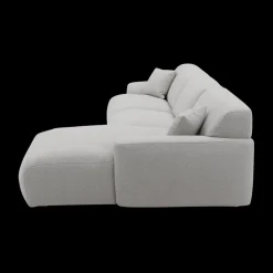 Ygo Hoeksalon TANGO Longchair Rechts Grijs B339| Hoeksalons