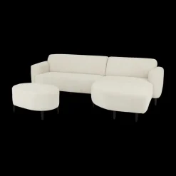 Ygo Hoeksalon THALIA Longchair Afgerond Rechts| Hoeksalons