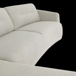 Ygo Hoeksalon UMBRIEL Longchair Links Beak Beige B343| Hoeksalons